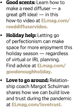     Good scents: Learn how to make a reed diffuser — a great gift idea  — in this how-to video at ELmag com reeddiffu   