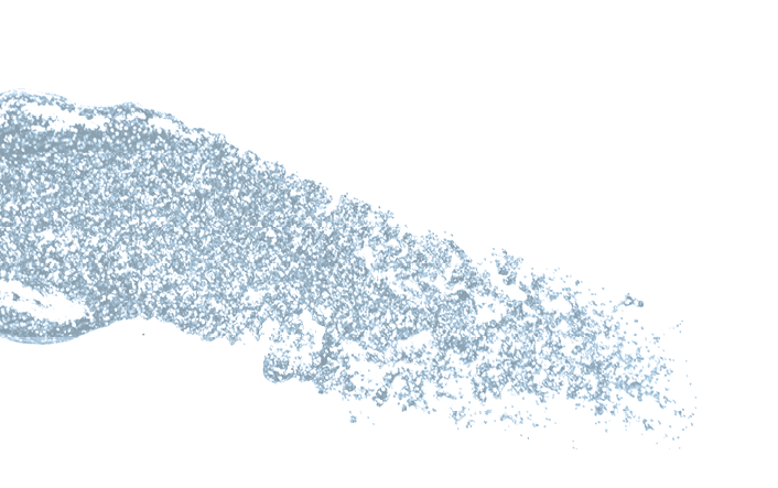 A metallic brushstroke of decorative cosmetics isolated on a white background  Festive concept 