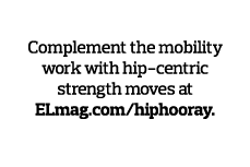 Get More Moves Complement the mobility work with hip-centric strength moves at ELmag com hiphooray  
