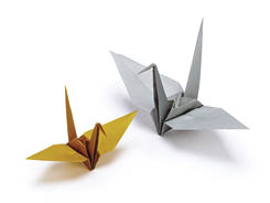 Origami birds