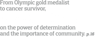 From Olympic gold medalist to cancer survivor  Kikkan Randall on the power of determination and the importance of com   