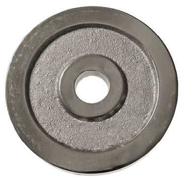 2 5 kg weight plate isolated on white