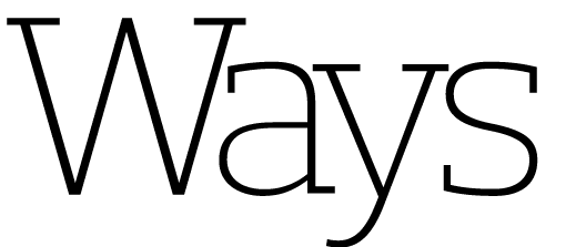 Ways