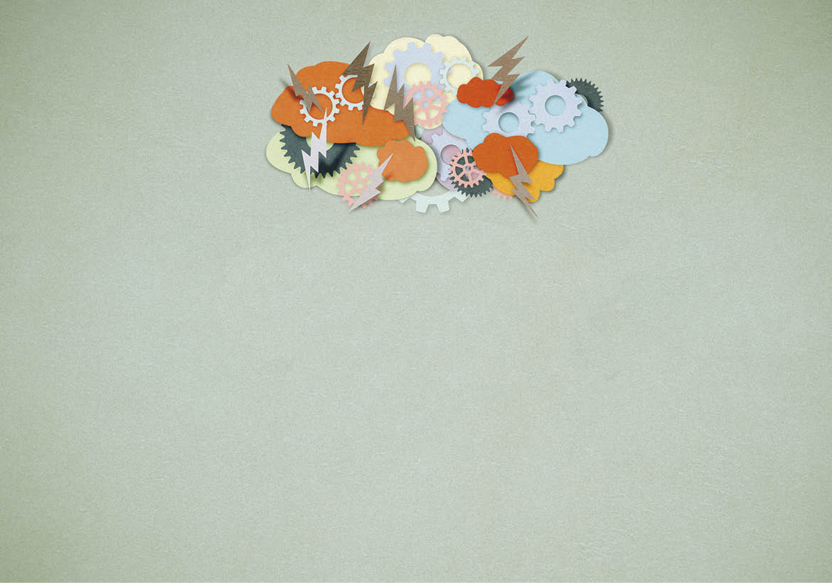 Textured, paper cutting style background 