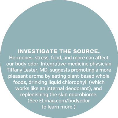     Investigate the source  Hormones, stress, food, and more can affect our body odor  Integrative-medicine physician   