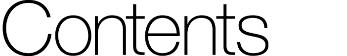 Contents