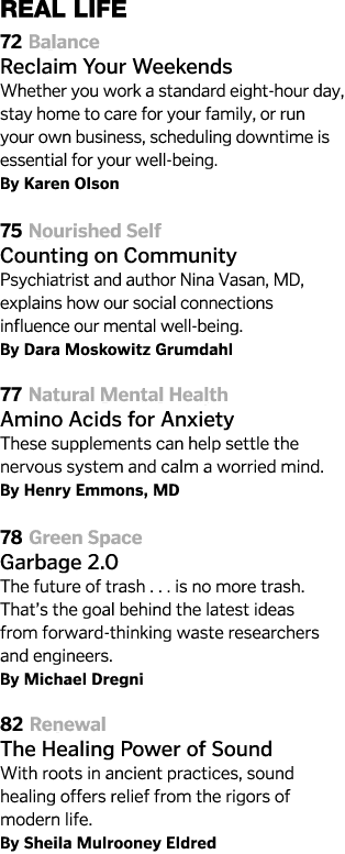 real life 72 Balance Reclaim Your Weekends  Whether you work a standard eight-hour day, stay home to care for your fa   