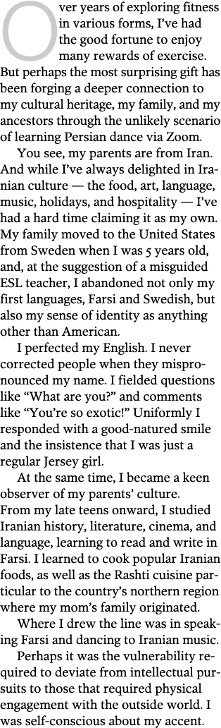 Over years of exploring fitness in various forms, I ve had the good fortune to enjoy many rewards of exercise  But pe   