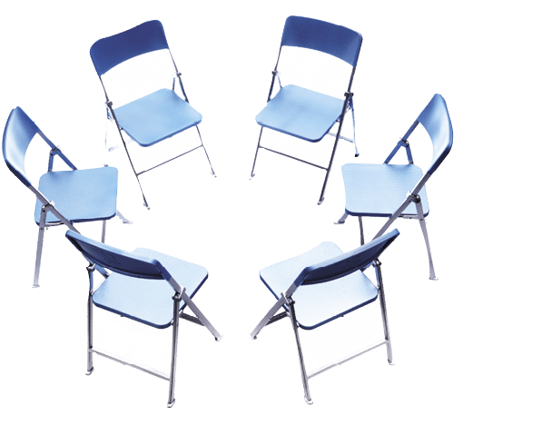 Circle of chairs 