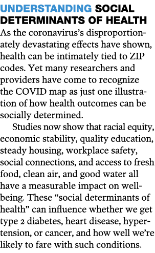 Understanding Social Determinants of Health As the coronavirus s disproportionately devastating effects have shown, h   