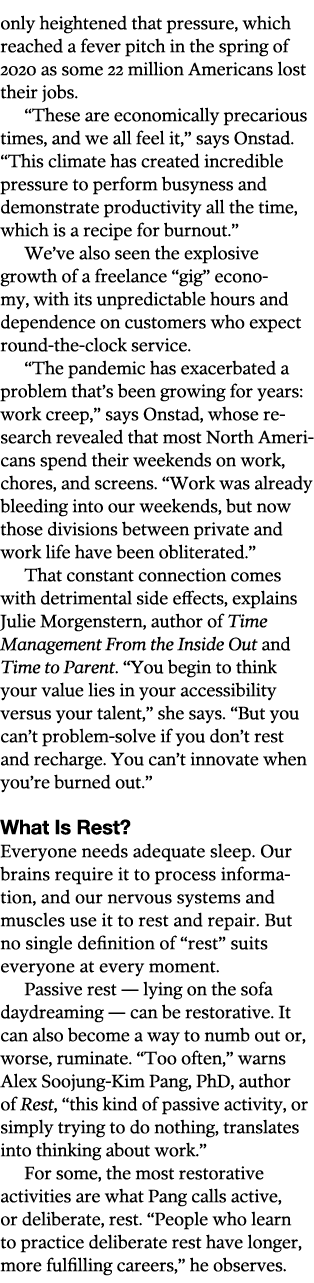 only heightened that pressure, which reached a fever pitch in the spring of 2020 as some 22 million Americans lost th   