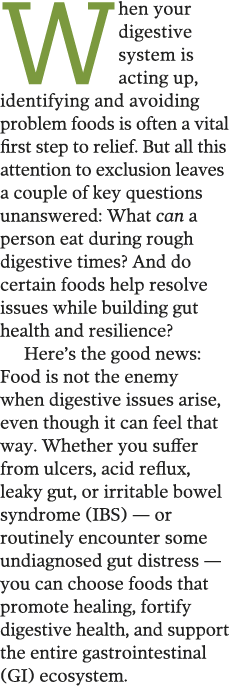 When your digestive system is acting up, identifying and avoiding problem foods is often a  vital first step to relie   