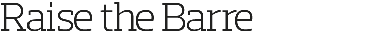 Raise the Barre