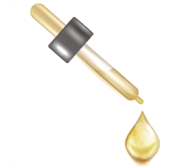 Medicine dropper with a skin care oil drop falling down isolated on white background  Dermatology treatment serum advertising banner  Premium rejuvenation lotion  Luxurious liquid 3d essence closeup 