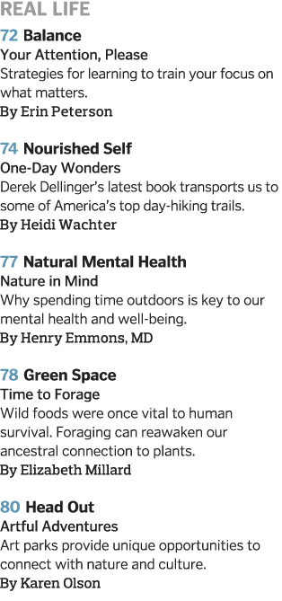 real life 72 Balance Your Attention, Please  Strategies for learning to train your focus on what matters  By Erin Pet   