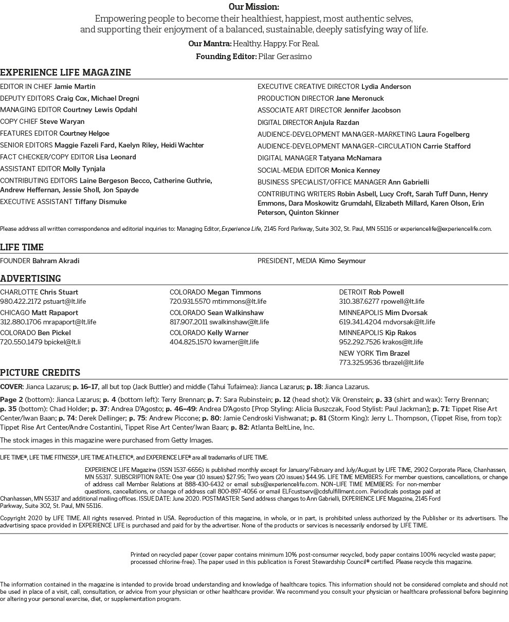 Our Mission: Empowering people to become their healthiest, happiest, most authentic selves, and supporting their enjo   