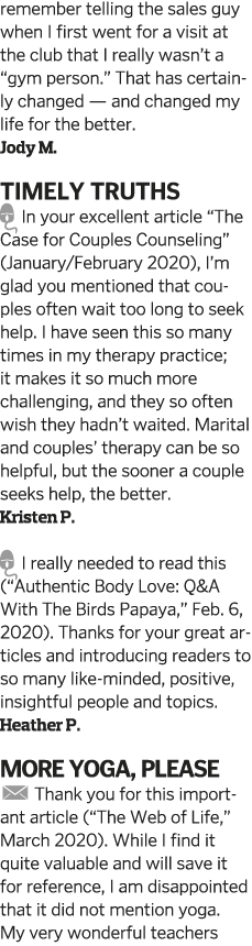 remember telling the sales guy when I first went for a visit at the club that I really wasn t a  gym person   That ha   