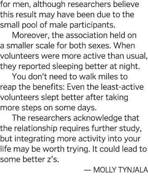 for men, although researchers believe this result may have been due to the small pool of male participants  Moreover,   