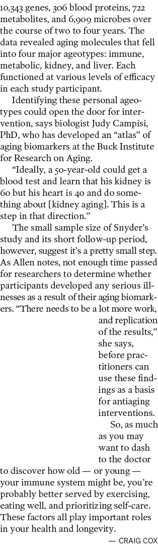 10,343 genes, 306 blood proteins, 722 metabolites, and 6,909 microbes over the course of two to four years  The data    