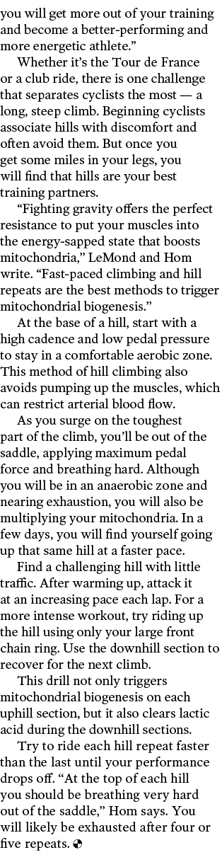 you will get more out of your training and become a better-performing and more energetic athlete   Whether it s the T   