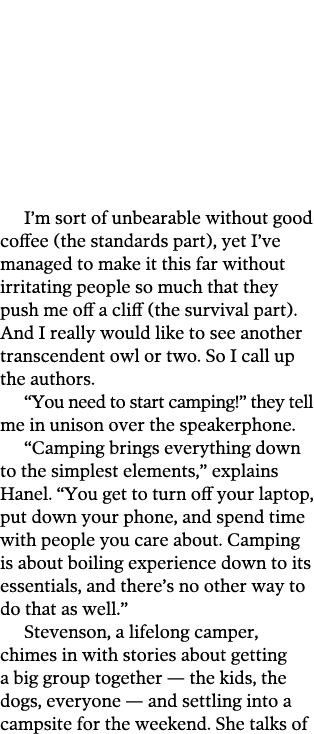 I m sort of unbearable without good coffee  the standards part   yet I ve managed to make it this far without irritat   