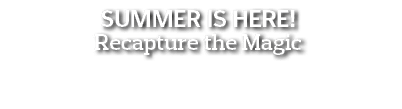 Summer is Here  Recapture the Magic