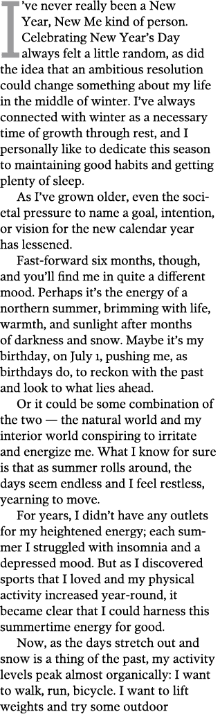 I ve never really been a New Year, New Me kind of person  Celebrating New Year s Day always felt a little random, as    