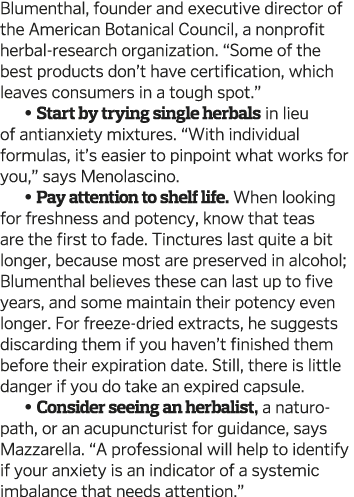 Blumenthal  founder and executive director of the American Botanical Council  a nonprofit herbal-research organizatio   