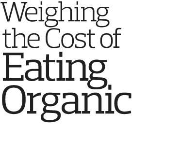 Weighing  the Cost of  Eating Organic