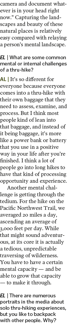 camera and document whatever is in your head right now   Capturing the landscapes and beauty of these natural places    