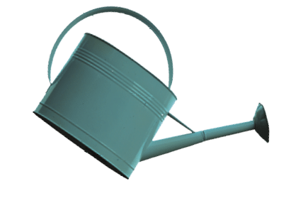 Watering Can  on a white background 