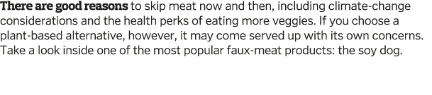 There are good reasons to skip meat now and then  including climate-change considerations and the health perks of eat   