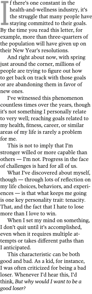 If there s one constant in the health-and-wellness industry  it s the struggle that many people have staying committe   