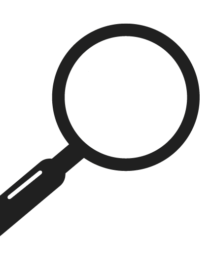 Search Magnifying glass icon symbol  Vector illustration