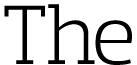 The