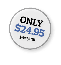 Only  24 95 per year