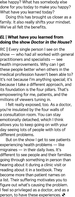 else happy  What has somebody else done for you today to make you happy  What have you learned today  Doing this has    
