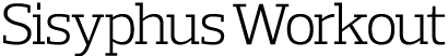 Sisyphus Workout