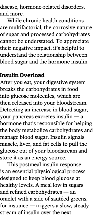 disease  hormone-related disorders  and more  While chronic health conditions are multifactorial  the corrosive natur   