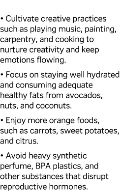 How to Restore Balance   Cultivate creative practices such as playing music  painting  carpentry  and cooking to nurt   