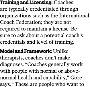 Training and Licensing  Coaches are typically credentialed through organizations such as the International Coach Fede   