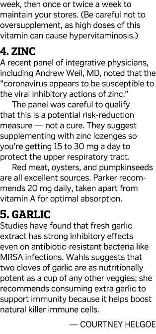 week, then once or twice a week to maintain your stores  (Be careful not to oversupplement, as high doses of this vit   