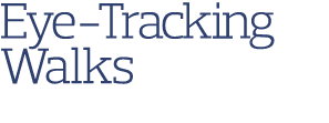 Eye-Tracking Walks