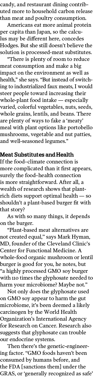 candy, and restaurant dining contributed more to household carbon release than meat and poultry consumption   America   