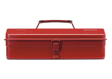 Red Toolbox on white 