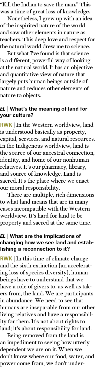  Kill the Indian to save the man   This was a time of great loss of knowledge  Nonetheless, I grew up with an idea of   