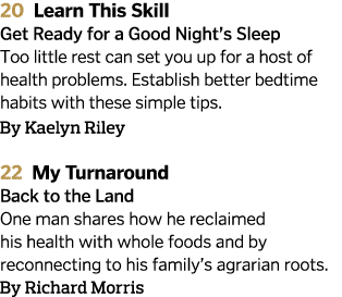 20 Learn This Skill Get Ready for a Good Night s Sleep Too little rest can set you up for a host of health problems     