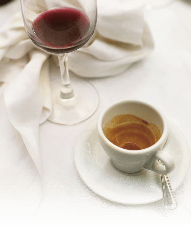 Snacks in bowls close-up