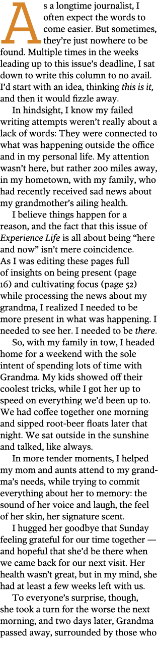 As a longtime journalist  I often expect the words to come easier  But sometimes  they re just nowhere to be found  M   