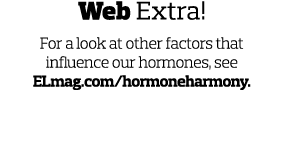 Web Extra  For a look at other factors that influence our hormones  see ELmag com hormoneharmony 